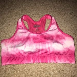 Nike tie dye sports bra